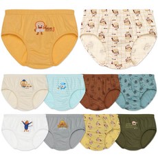 mrkids 麵包理髮師 Together Master 男童內褲 10件組