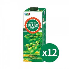 담백한 베지밀A 950ml 1박스 12개, 190ml
