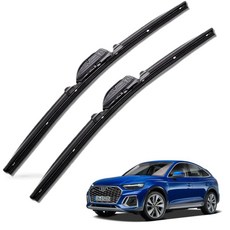 아우디 Q5 SQ5 RSQ5 전차종 순정(호환)형 자동차 프리미엄 하이브리드 와이퍼 윈도우브러쉬 1+1세트, Q5 8R-PR600+500mm커넥터B2