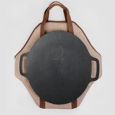 그리들 가방 케이스 주방도구가방 불판케이스 그리들케이스sy_, 고급형 (브라운 소형), 고급형 그리들가방(브라운 대형)