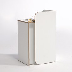 필웰 무노 매장 라운드 카운터 계산대 600, 화이트