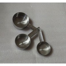 不鏽鋼 量杯 量匙 3件組, 詳見包裝