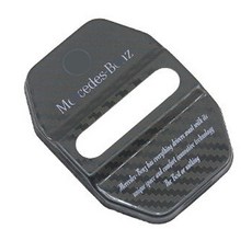 [주주파츠몰] 벤츠 도어스트라이커 커버 인테리어 차 몰딩 C S GLA GLE CLA 클래스 호환 용품, 카본 도어스트라이커