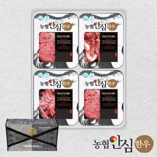 농협안심한우 1++등급 선물세트 명절 선물세트 당일작업 당일발송, 02_등심+불고기+장조림+국거리 각 300g, 1개