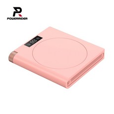 Power Rider S07 暖杯墊，恆溫保暖，簡約時尚，辦公室居家必備, 粉色