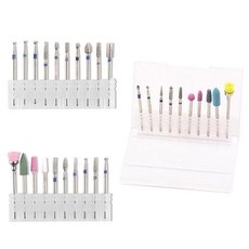 발톱정리 네일아트 손발톱 관리 네일드릴 비트 10종 세트, 드릴비트세트 - 09