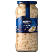 시다코스 쿡드 엑스트라 내추럴 화이트 빈, 4개, 400g