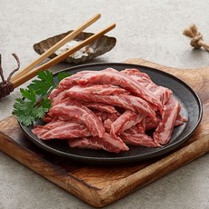 [작심밀도]농협안심한우 1++ 갈비살200g / 냉장, 없음