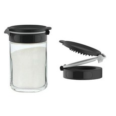 시노글라스 양념통 유리 조미료통 양념병 블랙 200ml/시노글라스 양념통 유리 조미료통 양념병 블랙 200ml 양념통/양념병/조미료통/양념통세트/시즈닝통/주방양념통세트/조미료통세트, 단품, 1개