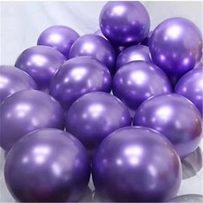 크롬 메탈릭 인어 라텍스 풍선 생일 파티 장식 성인 샤워 웨딩 글로, 1개, 5. purple