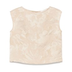 인코텍스 플로럴 자카드 탱크 탑