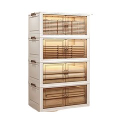 플라스틱 조립식 수납장 옷장 행거 75 상자 이불장 장롱 너비-3 CM 기숙사, 5. 75cm 표면 너비-1 캐비닛(의류 행거