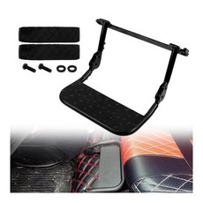 Sporacingrts 접이식 조수석 발판 발판 높이 각도 조정 가능 커버 부착 하이에이스 레지어스 에이스 200계 S-GL1형7형 대응