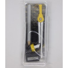 COX 三燕 D-300 高級安全圓規 (附鉛筆) - 妮的文具，學生製圖精準首選, 1個