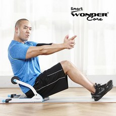 eTV 재포장 숀리 원더코어 스마트 허벅지 복근 운동 기구 전신 복부 허리 강화 뱃살 코어, 오렌지