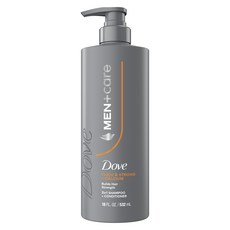도브 멘 + 케어 2-인-1 샴푸 + 컨디셔너 씩 & 스트롱 + 칼슘, 532ml