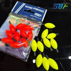 핸드피싱 형광 낮캐미 달걀형 주간케미 타원형 HD-197 A66, 1개