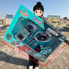 DFMEI 兒童玩具4-6歲大禮盒遙控車男孩女孩玩具兒童玩具車遙控汽車模型, 1個, 888-12-15【四通道不包電】【多色混裝隨機發1】:如圖