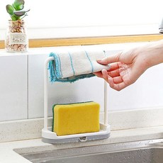 수세미받침대 2단 물빠짐 수세미 홀더 dus+5297ji