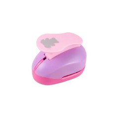 곰돌이 모양 펀칭기 다꾸 종이 펀치 25mm, 1개