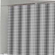 신박한 북유럽 욕실 커튼 체크 모던 불투명 파티션 샤워 간이 욕조 칸막이 가리개 커텐 화장실, 본상품선택, 상세페이지 참조