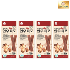 홈앤키즈 한우 육포 6p, 한우육포, 30g, 4개