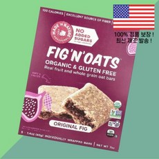 내추럴에서 만든 피그 앤 오츠 오리지널 무화과 개별 포장 바 5개 각 1.4온스 40g Made in Nature Fig 'N' Oats Original 5 Individual, 내추럴에서 만든 피그 앤 오츠 오리지널 무화과 개별 포