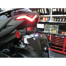 佐騰 GOWORKS FORCE 1.0 一代 後牌架 翹牌 短牌架 大牌架 車牌架 含方向燈支架, 金,短牌架+方向燈支架