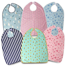 성인용 턱받이 어르신 간병용 방수 식사용 턱받이 보호 생활 낙상방지 앞치마 장애인 요양원 환자용 보호사