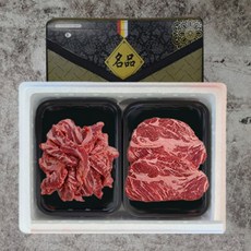 VDG 미국산 갈비살+꽃등심 정육세트 1kg, 1개