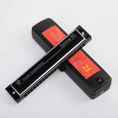 TOMBO通寶6621 21孔複音口琴 - 初學成人入門學校演奏練習口琴, 1個, D調