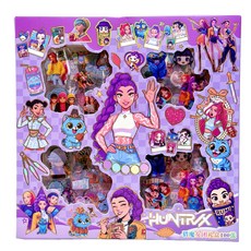 케이팝 데몬 헌터스 스티커 휴대폰 노트 DIY 다이어리 꾸미기, 1박스, 단일