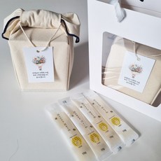 례답 사양 꿀스틱 선물세트 쇼핑백포함, 1세트, 200g