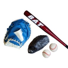 포수세트A (글러브(포수33+흑26)+배트71+야구공2개), 기본상품