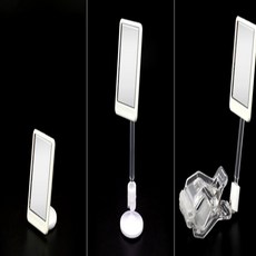 다모음집 센스미러 화장대미니거울, 집게형