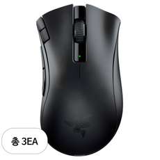 레이저 DeathAdder V2 X HyperSpeed 무선 마우스 RZ01-0413, 블랙