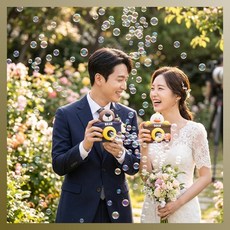 제이븐토이 감성템 카메라 오토 버블 멜로디 LED 자동 비눗방울, 1개, 오리(DUCK)