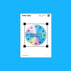 레코드판 LP판 라벨 그림 디자인 인테리어 감성 소품 스티커, 유광코팅