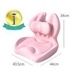 요톡 요추 편한 분홍색 독서실 수험생 사무실 운전석 전만, 체리블라썸핑크