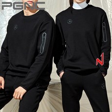 2025FW패기앤코 긴팔티 맨투맨 CMT-706CMT-806 BK 남성여성