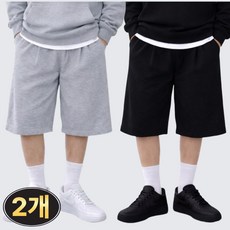 리펙트데이 남자 버뮤다팬츠 와이드 6부 반바지 2장세트