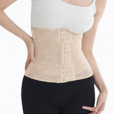 핑크앤다이아 듀얼 코르셋 허리밴드 뱃살보정 복대 흉곽압박 밴드 체형보정 허리코르셋