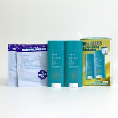 식물나라 페이스 앤 바디 보송 선스틱, 2개, 30g 2개, 30g