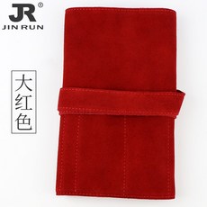 가죽 꽃꽂이 원예도구 파우치 가위보관 보관 원예 믹스공구세트 제품 수납용품 툴 도구파우치, 2.빨간색 서리 롤백