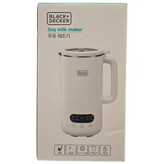 블랙앤데커 프리미엄 SUS304 두유제조기 대용량 1L, BXEB1240-A
