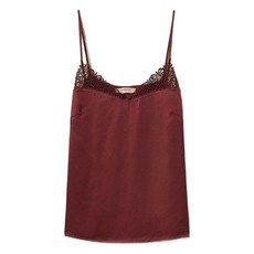 트윈셋 레이스 트리밍 탑