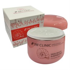 3W 슬리핑팩 스네일 뮤커스 달팽이 수면팩 100ml RUL+2523