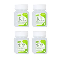 CIZTADA 1413 S/cm 보정 솔루션 50mL 전도도 표준 키트 4팩 EC TDS 미터 수경 재배 테스트기용