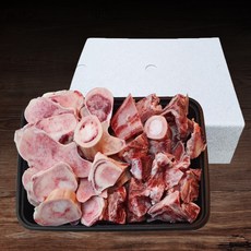 한성미트뱅크 한우 몸보신 세트 4kg (사골2kg+잡뼈2kg) 우시산한우 냉동, 4000g, 1개
