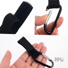 비너형 탈부착 걸이 유모차고리링 유모차카라비너 텐트연결고리, 블랙, 11개, 상세정보참조